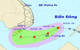 Bão Krovanh gây ảnh hưởng đến Việt Nam