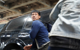 Võ Thành Tâm cam chịu bầm dập, đổ máu đóng phim cho Lý Hải