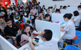 Lễ hội Xuân hồng năm 2024: Tiếp nhận gần 9.000 đơn vị máu sau 8 ngày