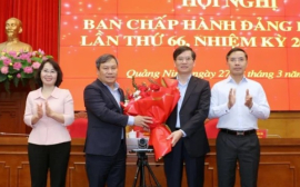 Ông Vũ Quyết Tiến được bầu làm Phó Bí thư Tỉnh ủy Quảng Ninh