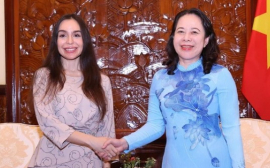 Phó Chủ tịch nước Võ Thị Ánh Xuân tiếp Phó Chủ tịch Quỹ Heydar Aliyev