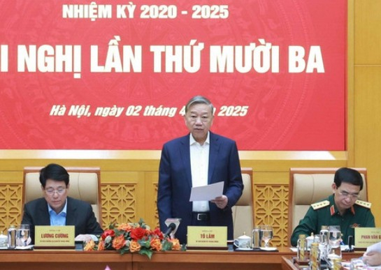 Tổng Bí thư chủ trì Hội nghị Quân ủy Trung ương về tổ chức quân sự địa phương